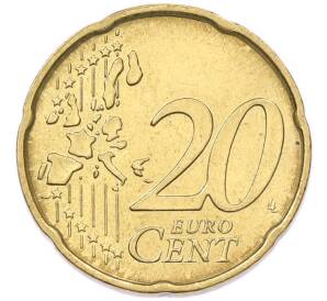 20 евроцентов 2002 года Италия — Фото №2
