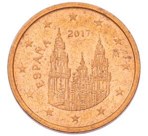 2 евроцента 2017 года Испания — Фото №1