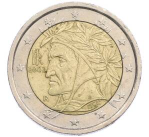 2 евро 2002 года Италия — Фото №1