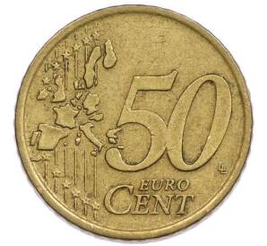 50 евроцентов 2002 года Италия — Фото №2