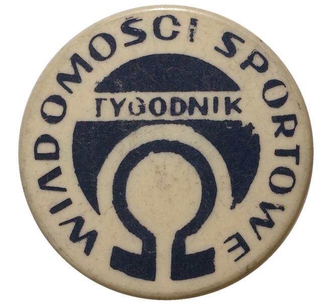 Значок спортивного журнала «TYGODNIK» Польша (Артикул H4-0438)