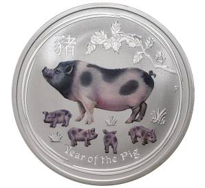 1 доллар 2019 года Австралия «Год свиньи»