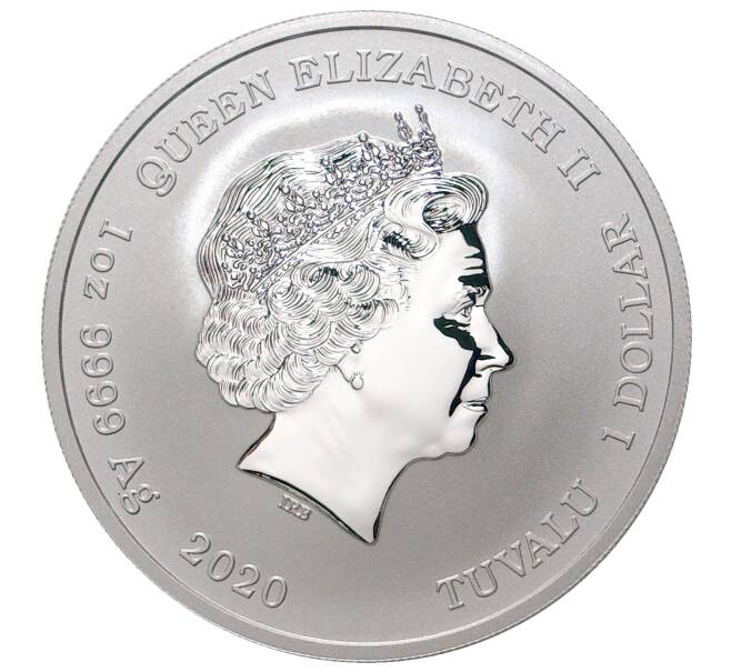 Монета 1 доллар 2020 года Тувалу «Клоун Красти» (Артикул M2-34366)