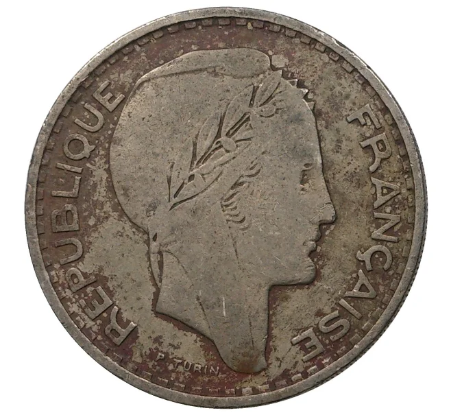 Монета 100 франков 1952 года Алжир (Французский протекторат) (Артикул M2-38216)