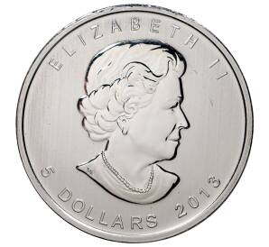 5 долларов 2013 года Канада «Канадская фауна — Вилорог»