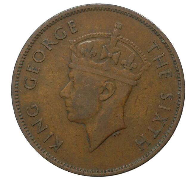 Монета 1 цент 1950 года Британский Гондурас (Артикул M2-38853)