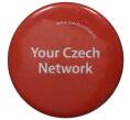 Значок «Your Czech Network» Чехословкия