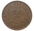 Монета 1/4 пенни 1952 года Британская Южная Африка (Артикул M2-38956)