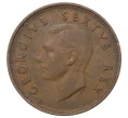 Монета 1/4 пенни 1952 года Британская Южная Африка (Артикул M2-38956)