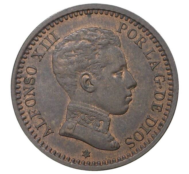 Монета 2 сентимо 1905 года Испания (Артикул: M2-38963) — Фото №2