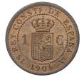 Монета 1 сентимо 1906 года Испания (Артикул M2-38984)
